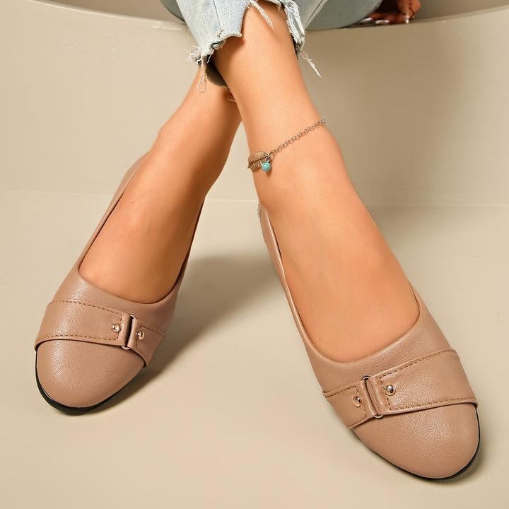 CORVANI | BALLERINES COMPENSÉES CONFORT AMARANTE FEMME