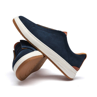CORVANI | CHAUSSURES EN DAIM SANS LACETS JOCELYN HOMME