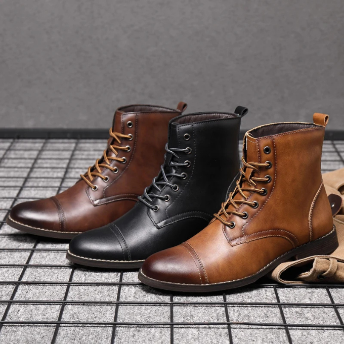 CORVANI | BOTTES DE VILLE BRUNIES RAOUL HOMME