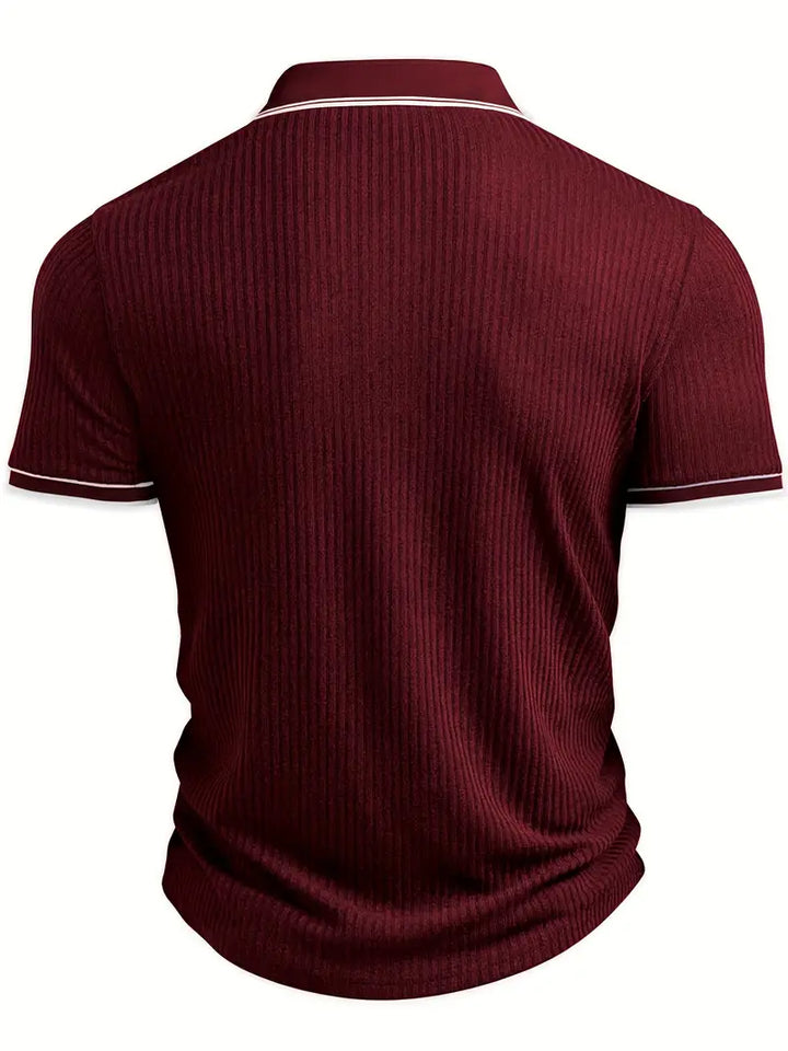 CORVANI | POLO STRUCTURÉ VALENTIN HOMME