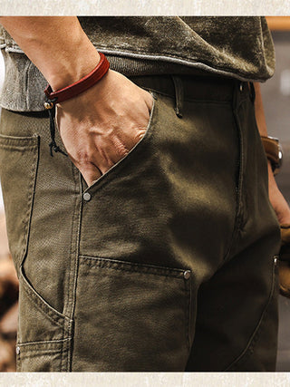 CORVANI | PANTALON UTILITAIRE EN COTON VALÉRAN HOMME