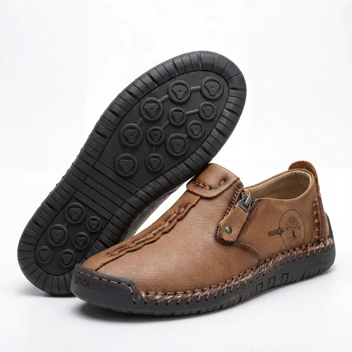 CORVANI | MOCASSINS ORTHOPÉDIQUES CONFORT ZIPPÉS ÉLISETTE FEMME
