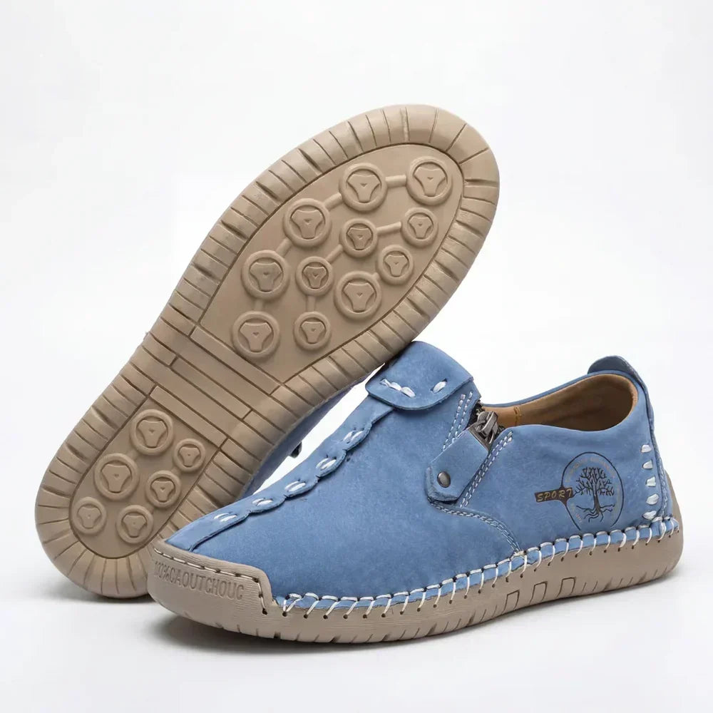 CORVANI | MOCASSINS ORTHOPÉDIQUES CONFORT ZIPPÉS ÉLISETTE FEMME