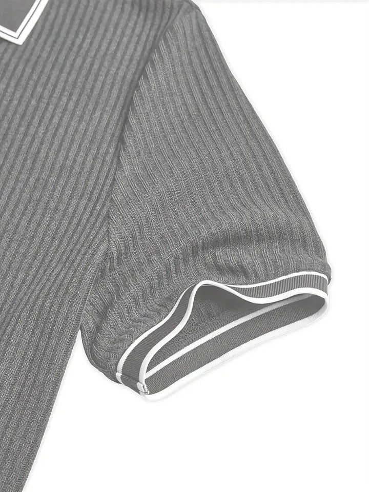 CORVANI | POLO STRUCTURÉ VALENTIN HOMME