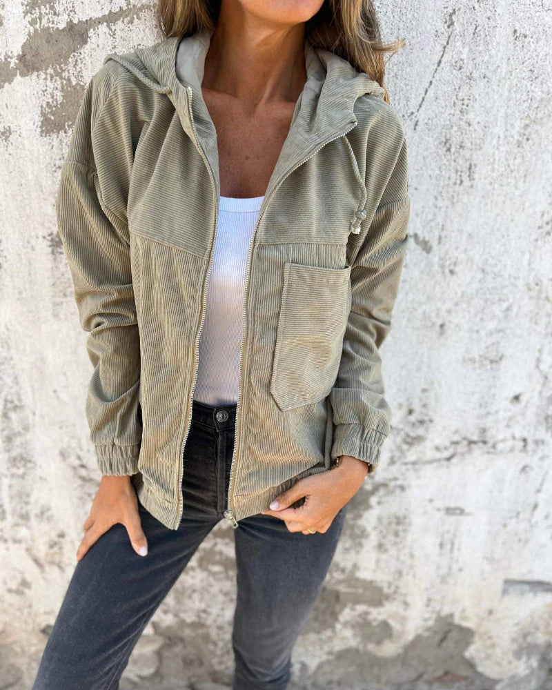 CORVANI | VESTE EN VELOURS CÔTELÉ JULIETTE FEMME