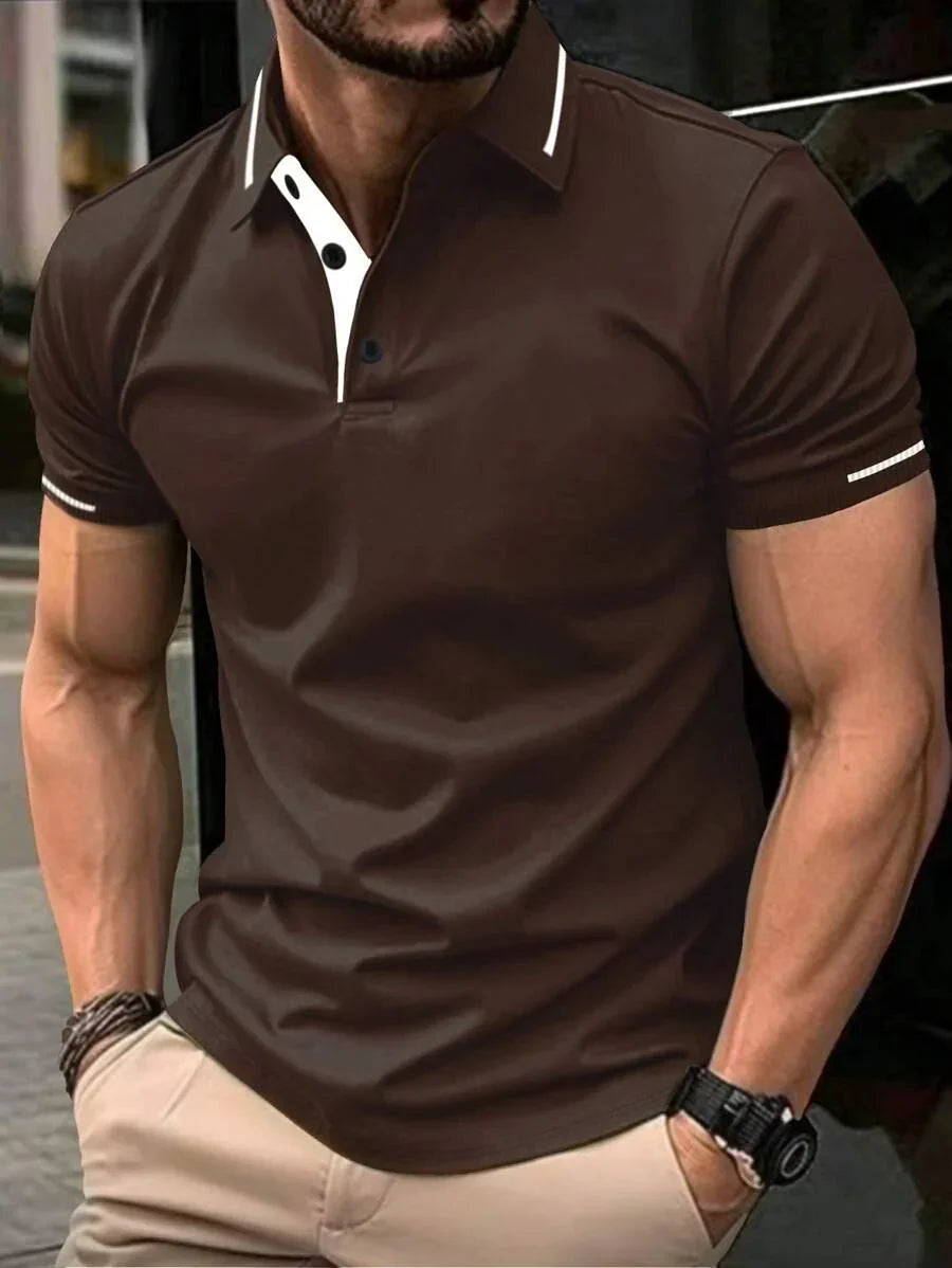 CORVANI | POLO RAFFINÉ ENZO HOMME