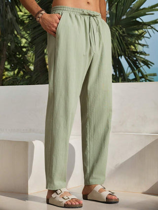 CORVANI | PANTALON D’ÉTÉ DE LUXE SYLVÈRE HOMME
