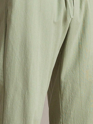 CORVANI | PANTALON D’ÉTÉ DE LUXE SYLVÈRE HOMME
