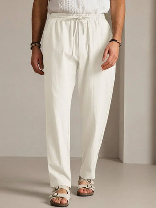 CORVANI | PANTALON D’ÉTÉ DE LUXE SYLVÈRE HOMME