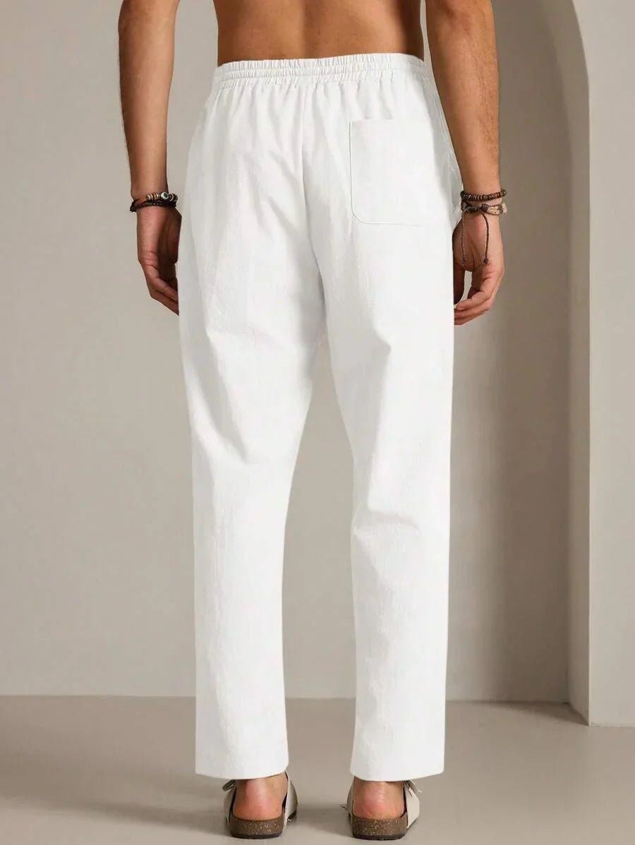 CORVANI | PANTALON D’ÉTÉ DE LUXE SYLVÈRE HOMME