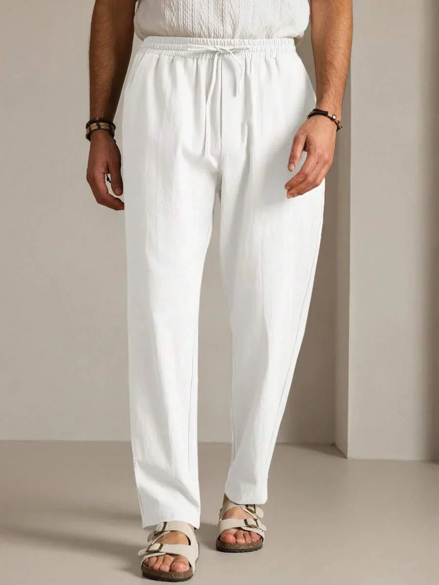 CORVANI | PANTALON D’ÉTÉ DE LUXE SYLVÈRE HOMME
