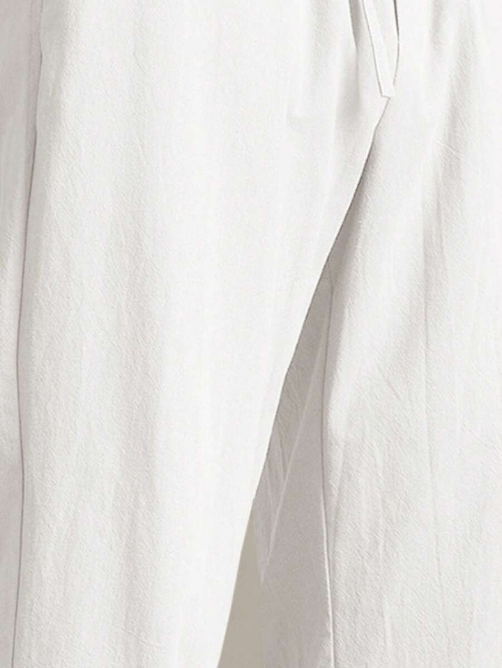 CORVANI | PANTALON D’ÉTÉ DE LUXE SYLVÈRE HOMME