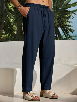 CORVANI | PANTALON D’ÉTÉ DE LUXE SYLVÈRE HOMME