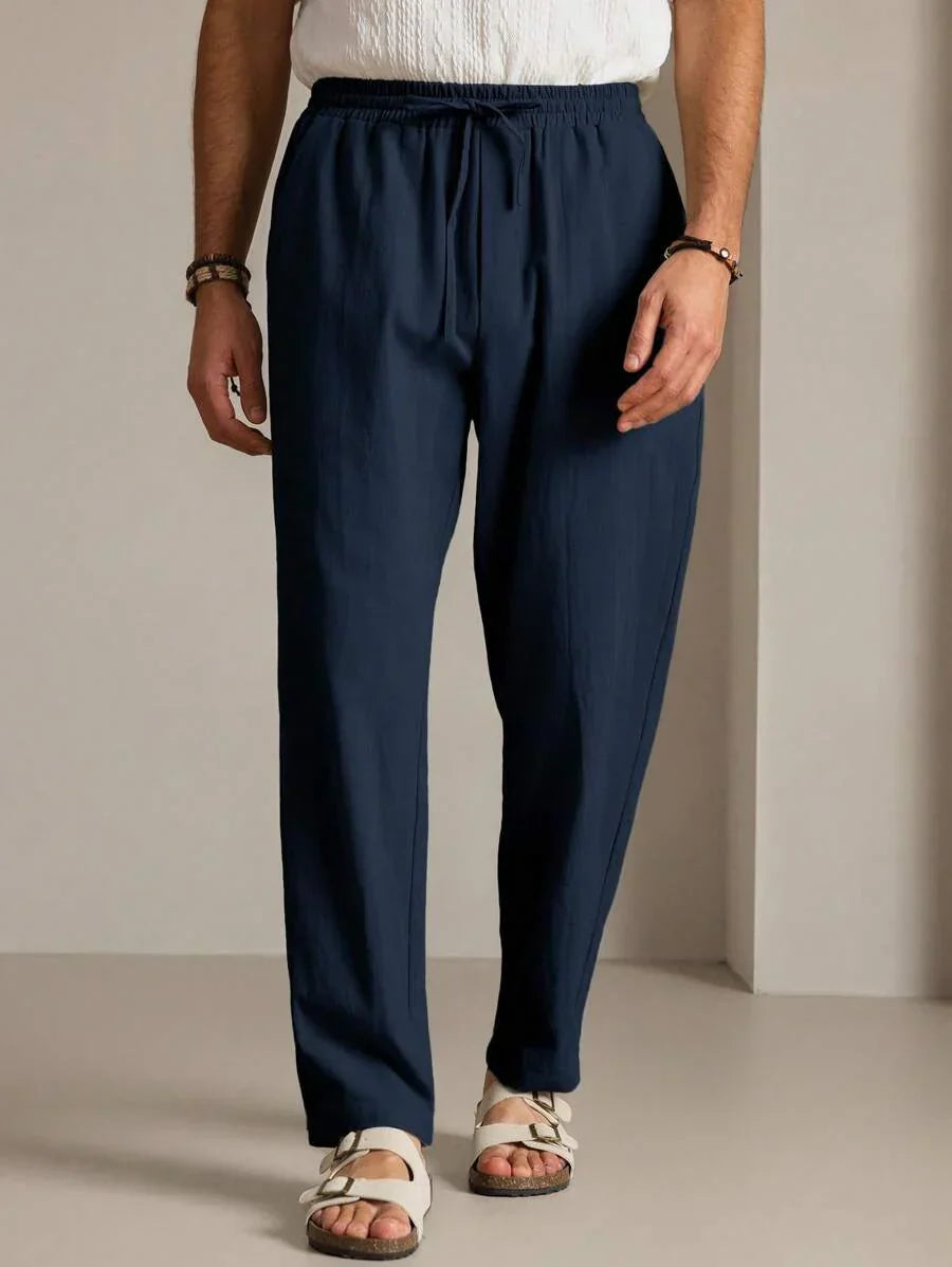 CORVANI | PANTALON D’ÉTÉ DE LUXE SYLVÈRE HOMME