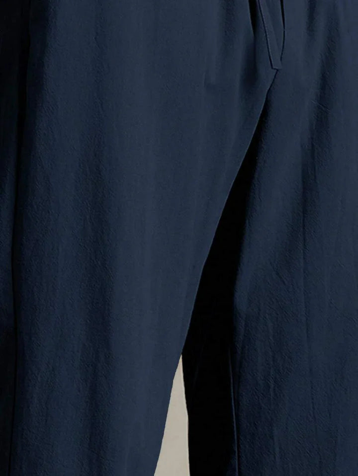 CORVANI | PANTALON D’ÉTÉ DE LUXE SYLVÈRE HOMME
