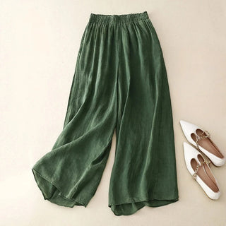 CORVANI | PANTALON EN LIN MÉLISANDE FEMME