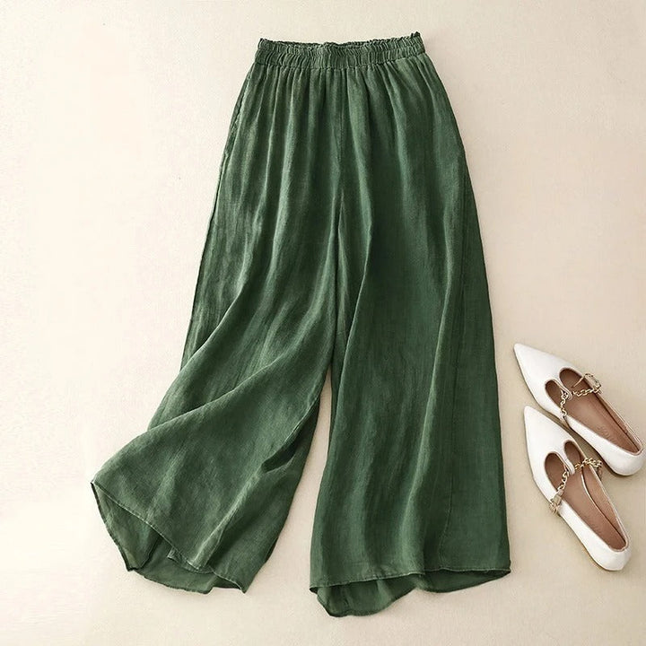 CORVANI | PANTALON EN LIN MÉLISANDE FEMME