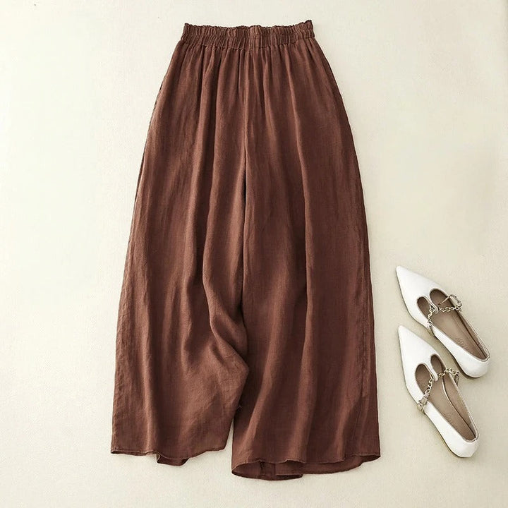CORVANI | PANTALON EN LIN MÉLISANDE FEMME