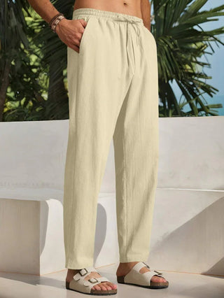CORVANI | PANTALON D’ÉTÉ DE LUXE SYLVÈRE HOMME