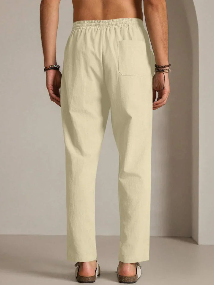 CORVANI | PANTALON D’ÉTÉ DE LUXE SYLVÈRE HOMME