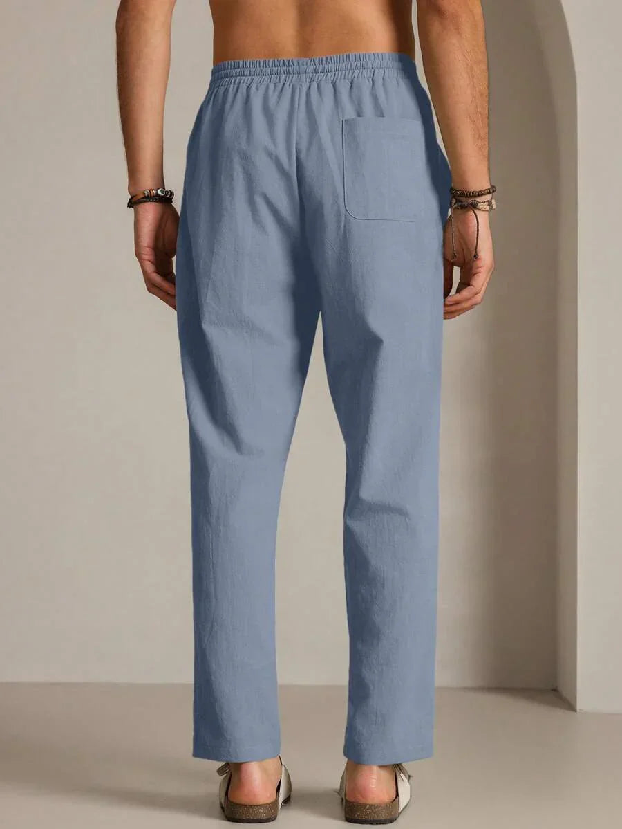 CORVANI | PANTALON D’ÉTÉ DE LUXE SYLVÈRE HOMME