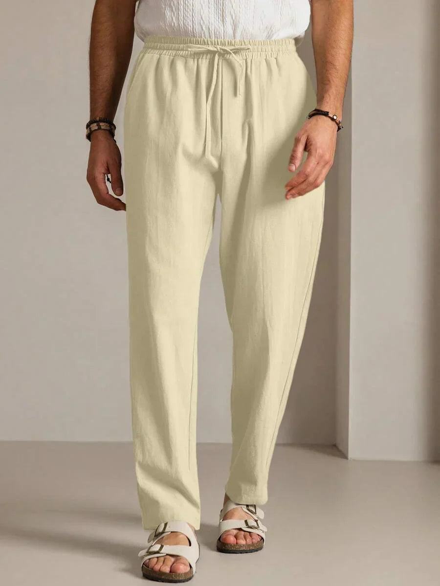 CORVANI | PANTALON D’ÉTÉ DE LUXE SYLVÈRE HOMME