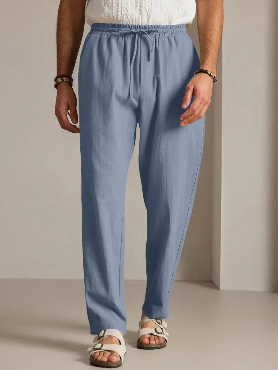 CORVANI | PANTALON D’ÉTÉ DE LUXE SYLVÈRE HOMME