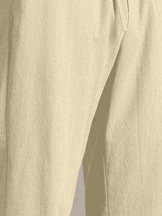 CORVANI | PANTALON D’ÉTÉ DE LUXE SYLVÈRE HOMME