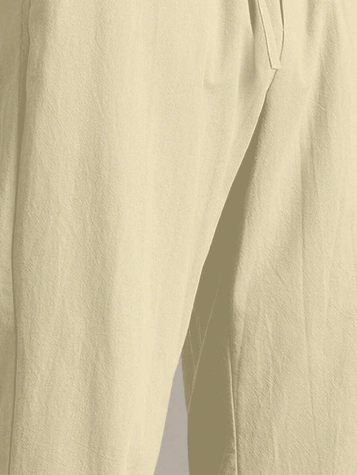 CORVANI | PANTALON D’ÉTÉ DE LUXE SYLVÈRE HOMME