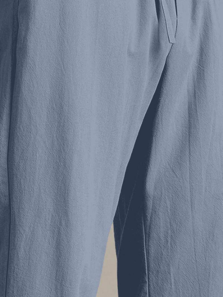 CORVANI | PANTALON D’ÉTÉ DE LUXE SYLVÈRE HOMME