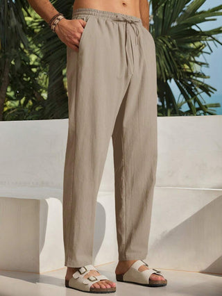 CORVANI | PANTALON D’ÉTÉ DE LUXE SYLVÈRE HOMME
