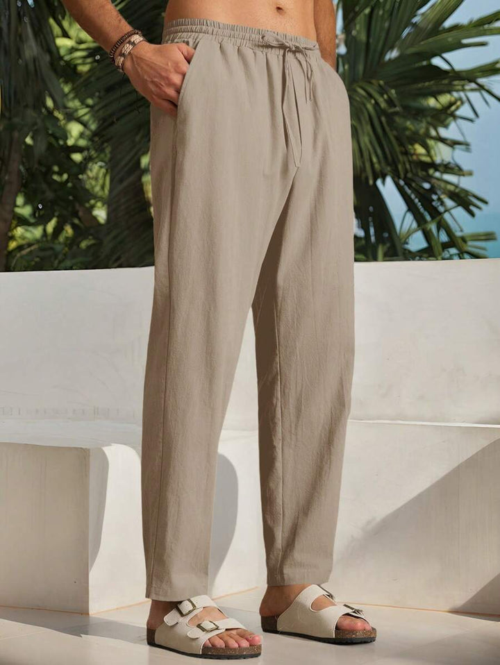CORVANI | PANTALON D’ÉTÉ DE LUXE SYLVÈRE HOMME