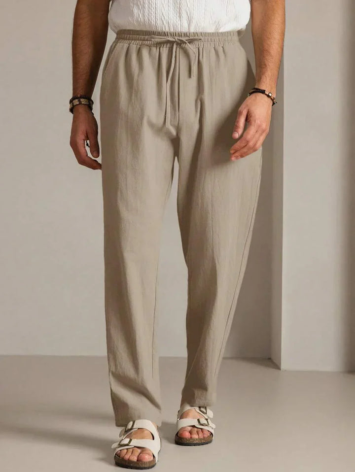 CORVANI | PANTALON D’ÉTÉ DE LUXE SYLVÈRE HOMME