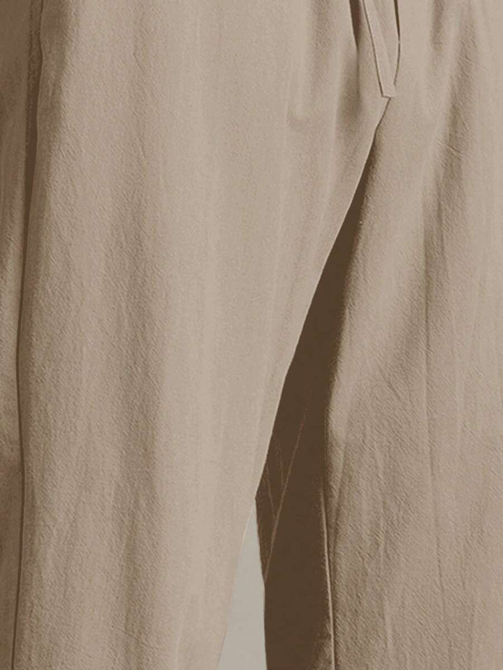 CORVANI | PANTALON D’ÉTÉ DE LUXE SYLVÈRE HOMME