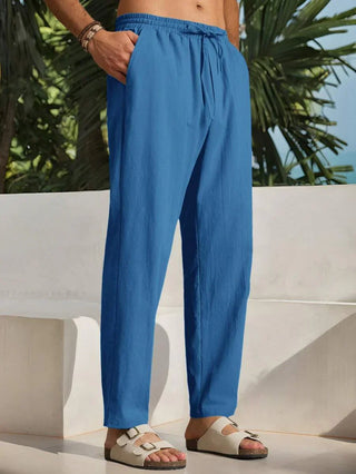 CORVANI | PANTALON D’ÉTÉ DE LUXE SYLVÈRE HOMME