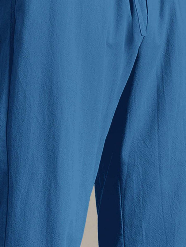 CORVANI | PANTALON D’ÉTÉ DE LUXE SYLVÈRE HOMME