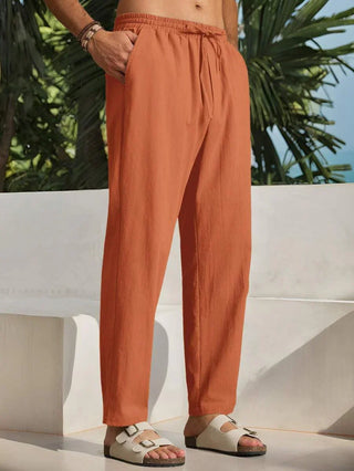 CORVANI | PANTALON D’ÉTÉ DE LUXE SYLVÈRE HOMME