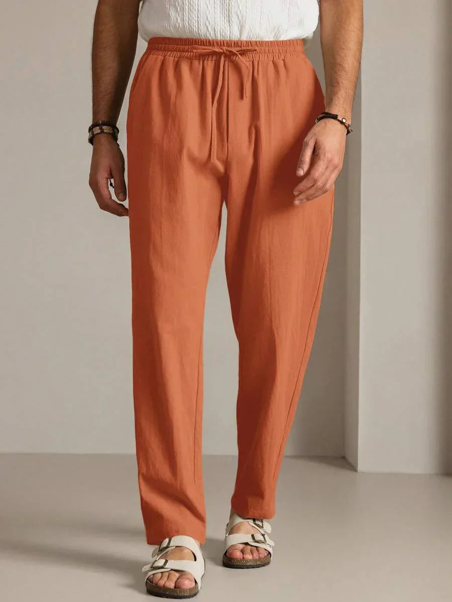 CORVANI | PANTALON D’ÉTÉ DE LUXE SYLVÈRE HOMME