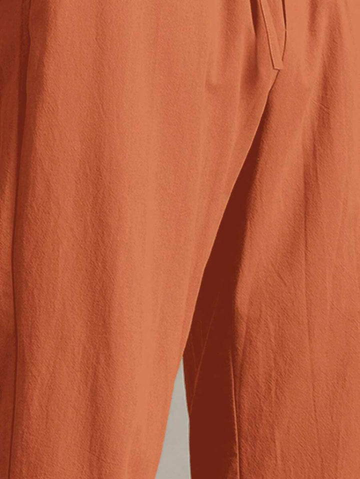 CORVANI | PANTALON D’ÉTÉ DE LUXE SYLVÈRE HOMME