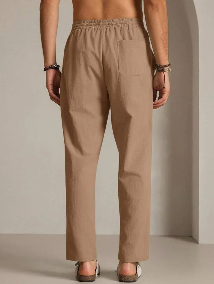 CORVANI | PANTALON D’ÉTÉ DE LUXE SYLVÈRE HOMME