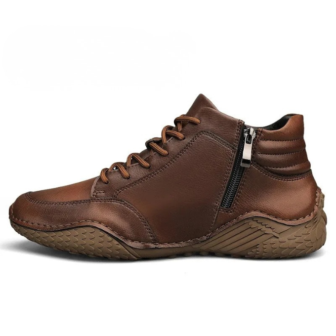CORVANI | BOTTES ROBUSTES EN CUIR THÉOPHANE HOMME