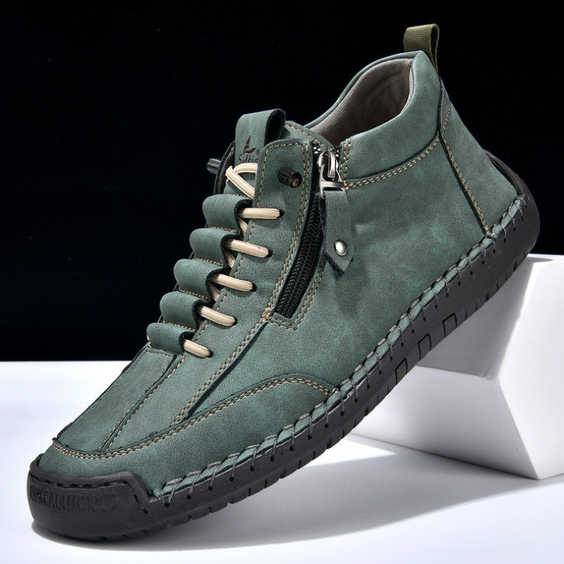 CORVANI | CHAUSSURES EN NUBUCK ZIPPÉES FERDINAND HOMME
