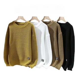 CORVANI | PULL PREMIUM EN MAILLE NID D’ABEILLE ENGUERRAND HOMME