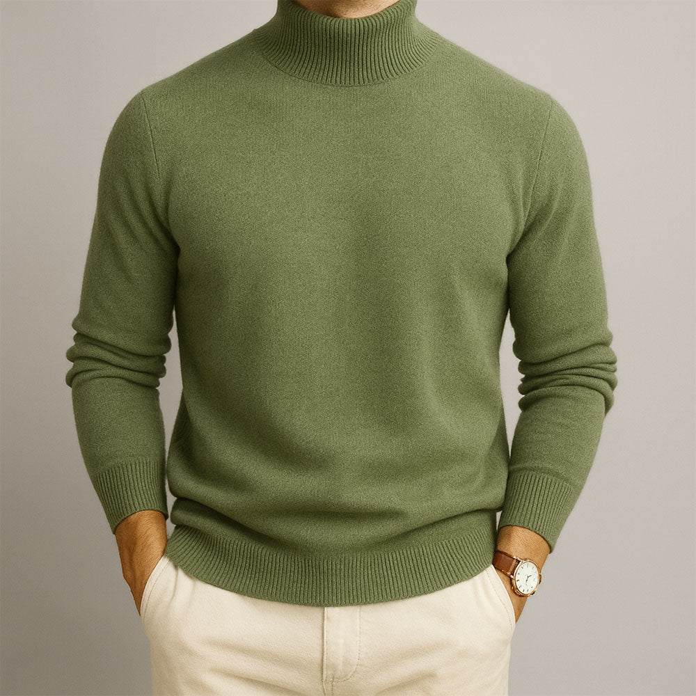 CORVANI | PULL À COL MONTANT YVES HOMME