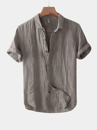 CORVANI | CHEMISE D’ÉTÉ EN LIN SACHA HOMME