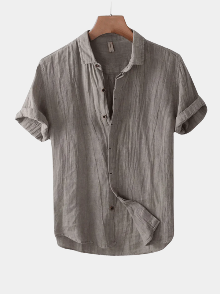 CORVANI | CHEMISE D’ÉTÉ EN LIN SACHA HOMME