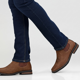 CORVANI | BOTTES CLASSIQUES EN CUIR RÉGNIER HOMME