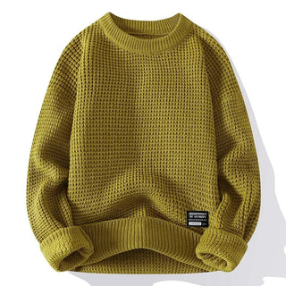 CORVANI | PULL PREMIUM EN MAILLE NID D’ABEILLE ENGUERRAND HOMME