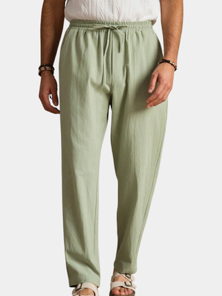 CORVANI | PANTALON D’ÉTÉ DE LUXE SYLVÈRE HOMME