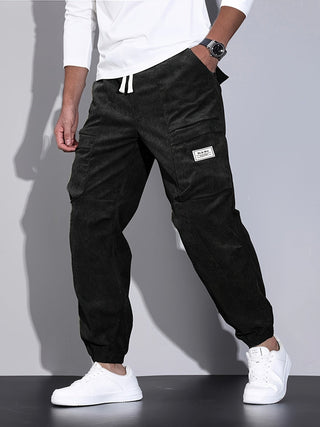 CORVANI | PANTALON CARGO EN VELOURS CÔTELÉ MÉDARD HOMME